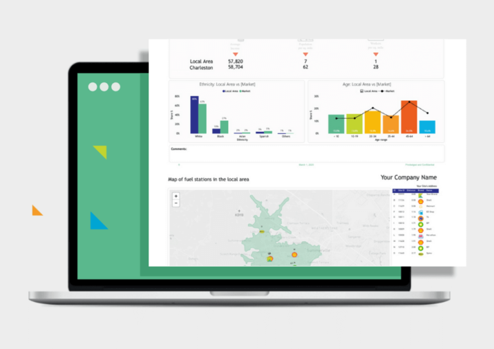 Get Single Site Analysis Gas Station Feasibility Example