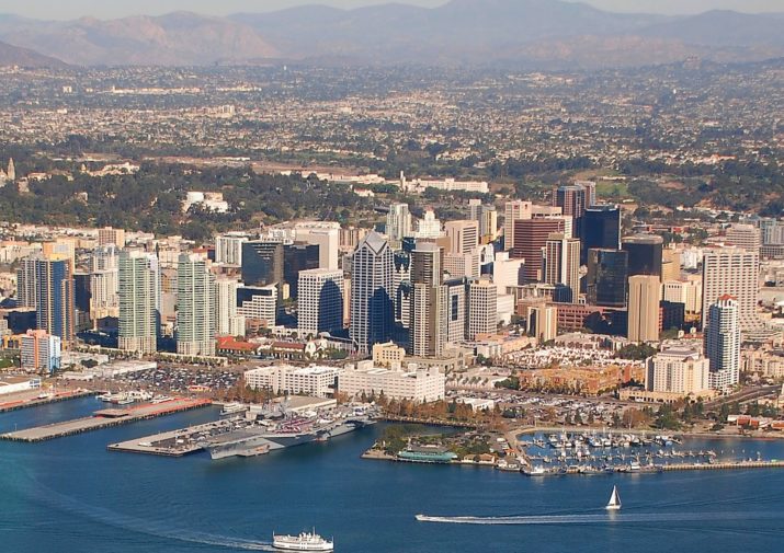 AADT traffic count data for san-diego-California