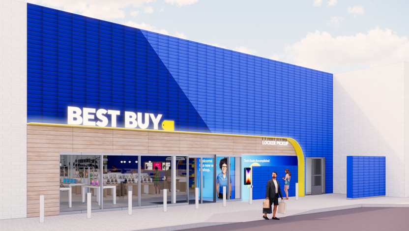 Best Buy small brick and mortar retail format