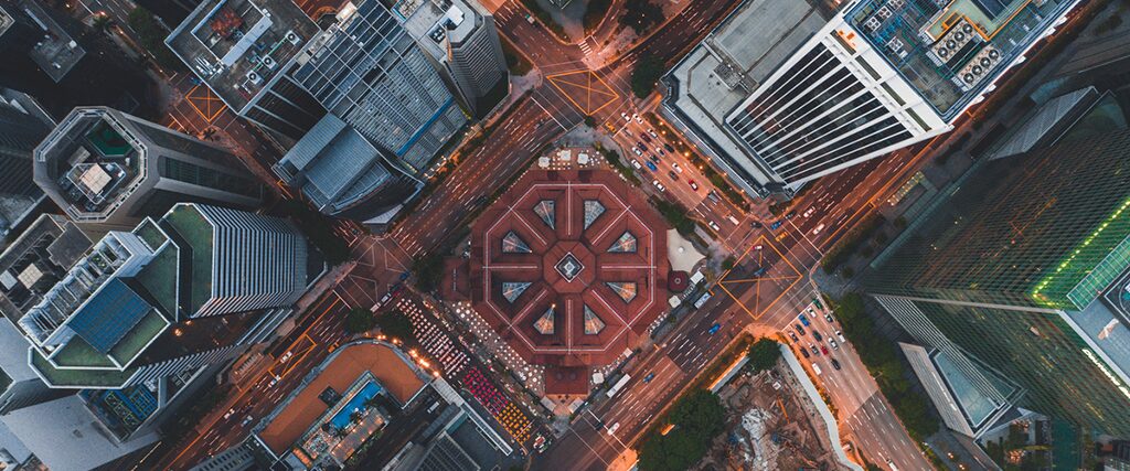 Using mobility data to understand market share