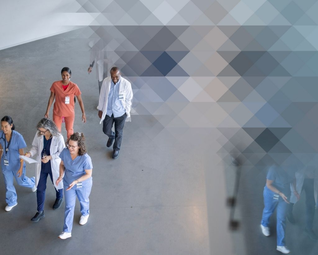 Healthcare industry hero TABLET