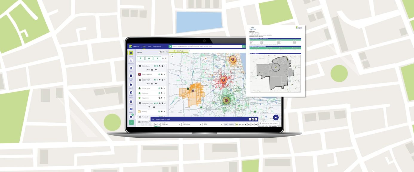 Using location intelligence for retail demand forecasting