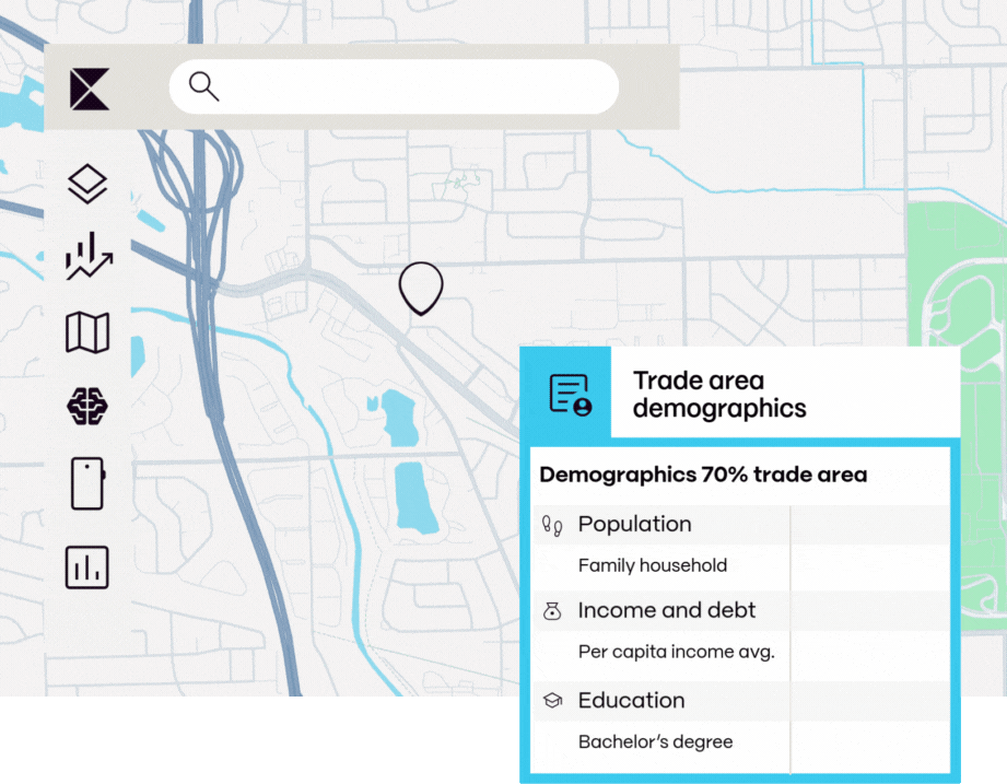 Trade Area Demo – CI GIF