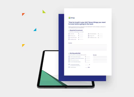 Site investment planning checklist