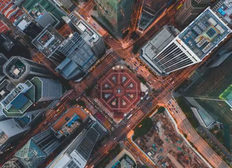 Using mobility data to understand market share