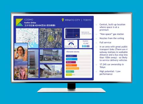 Fuel network planning: Insight from site tours in Tokyo